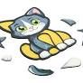 Пазл-складалка Puz-22958 "Котик" PuzzleOk