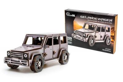 Дерев'яний 3D конструктор "Gelandewagen" 109 дет. Puz-26914 р. 33*16 см PuzzleOK