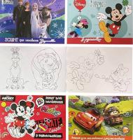 Альбом для малювання Тетрада Disney 22 аркуші з розмальовкою (96239)