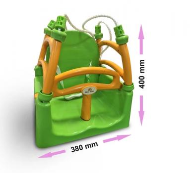 Гойдалка дитяча Active Baby Салатово-жовтогаряча 0152/01