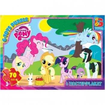 Пазли «My little pony» 70 де G-Toys(MLP002) 