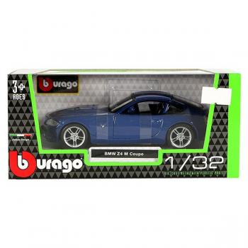 Автомоделей BBURAGO 1:32 BMW Z4 M COUPE СИНІЙ МЕТАЛІК 18-43007