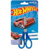 Ножиці дитячі Kite Hot Wheels 13 см з гумовими вставками (HW23-123)