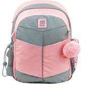 Рюкзак шкільний Kite Education Gray & Pink K22-771S-2