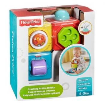 Ігровий набір Fisher-Price Рухаються яскраві кубики (DHW15) (10-519407)