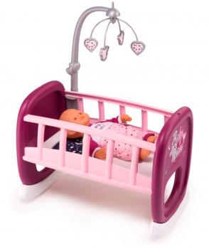Ліжечко з мобілем для пупса Smoby Toys Baby Nurse 220328
