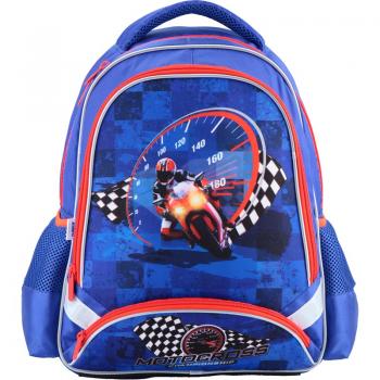 Рюкзак шкільний Kite 517 Motocross K18-517S Синій