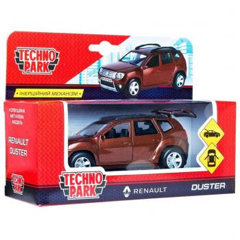 Автомодель Технопарк Renault Duster-M 1:32 коричневий (DUSTER-MBr)