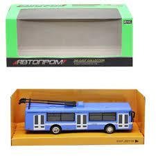 Тролейбус металевий 6407ABCD "Автопром", 1:72