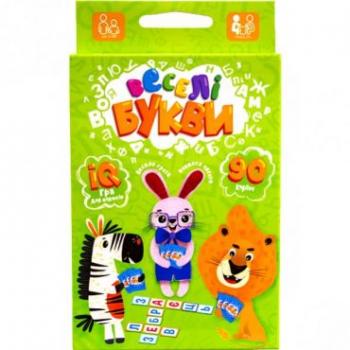 Гра веселі букви купити ціна артикул G-VB-01-U "Danko toys"