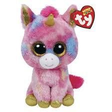 М'яка іграшка TY Beanie Boos Єдиноріг Fantasia (36819)