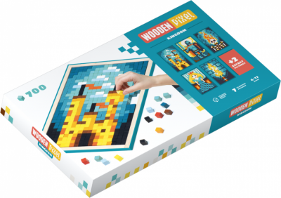 Піксельна мозаїка Cubika Wooden pixel 8 Королівство 700 деталей (14941) 