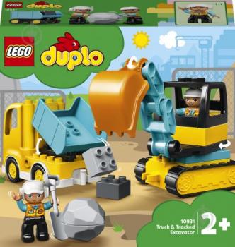 Конструктор LEGO DUPLO Вантажівка та гусеничний екскаватор 10931