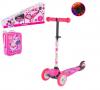 Самокат A-Toys Minnie Mouse, PU, ​​LED, складаний (LS2113)