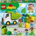 Конструктор LEGO DUPLO Сміттєвоз та сміттєпереробка 19 деталей (10945)