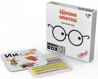 Настільна гра JoyBand MemoBox Цікава абетка МВ0003