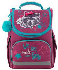 Рюкзак шкільний Kite для дівчаток Fluffy racoon 35x25x13 см 11,5 л К19-501S-3