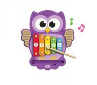 Дерев'яна іграшка-ксилофон Сова, Kids hits KH20/019