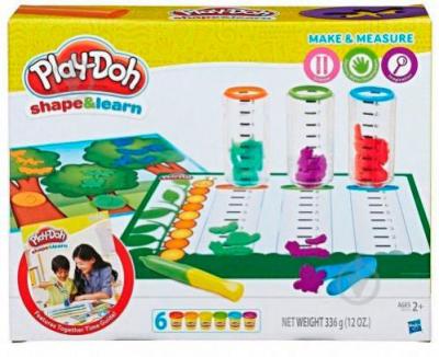 Ігровий набір пластиліну Hasbro Play-Doh Ліпи та міряй (B9016)