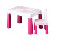 Комплект Tega Multifun стіл + 1 стілець MF-001 Pink