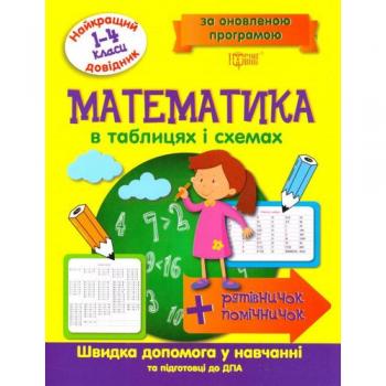 Математика в таблицях і схемах. 1-4 класи