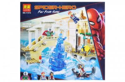 Конструктор "SUPER HEROES" "SPIDERMAN: Напад Гідромена" 495дет. 11314