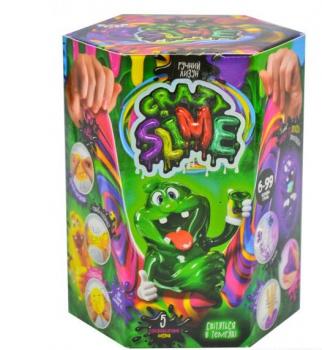 Crazy Slime Ручний лизун. Набір для дослідів/ Danco Toys SLM-01-01U