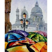 Картина по номерам - Яскраві парасольки (КНО2136)