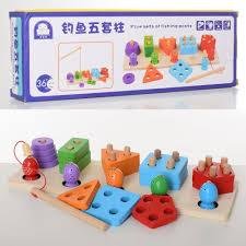 Дерев'яна іграшка Геометрика MD 2177