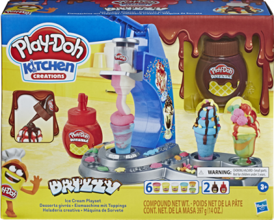 Ігровий набір Hasbro Play-Doh Морозиво з глазур'ю (E6688)