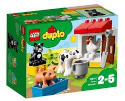 Конструктор LEGO DUPLO Тварини на фермі 16 деталей (10870)