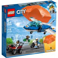 Конструктор LEGO City Повітряна поліція: арешт парашутиста 218 деталей (60208)
