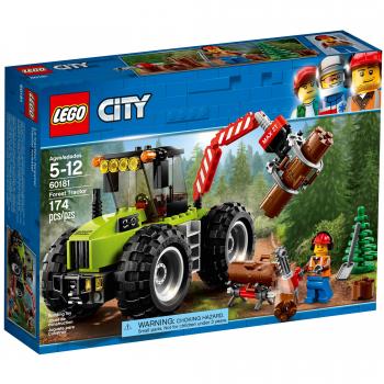 Конструктор LEGO City Лісоповальний трактор (60181)