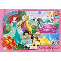 Пазли G-Toys «Принцеси Діснея» 35 ел G-Toys(PD60) 