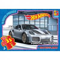 Пазли для дітей G-Toys Hot Wheels Porsche 911 GT2 RS 35елементів FW712