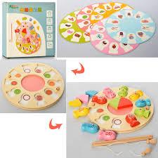 Дерев'яна іграшка Риболовля MD 2494