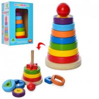 Дерев'яна іграшка Tree Toys Пірамідка MD2443