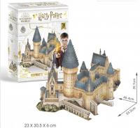 Тривимірна головоломка-конструктор Cubic Fun Гоґвортс Великий зал Harry Potter (DS1011h) 