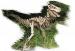 Дерев'яний 3D пазл Динозавр Велоцираптор