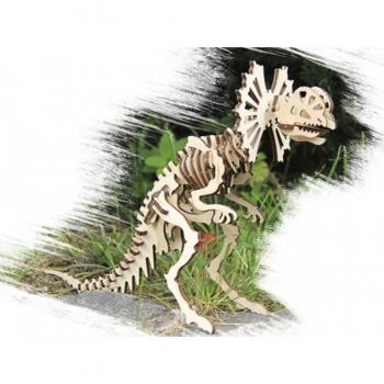 Дерев"яний 3D пазл Дилофозавр
