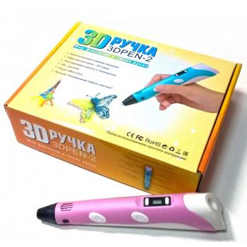 3D ручка 3D PEN-2 3D з Led дисплеєм + 3 метрів пластику