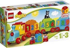 Конструктор LEGO DUPLO Потяг Рахуй і грай 23 деталі (10847)