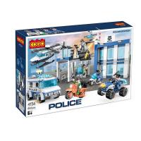 Конструктор Cogo Police Поліцейський відділок 857 деталей (4156)