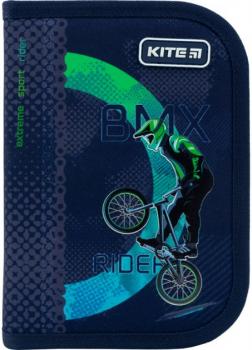 Пенал Kite 1 від., 1 відв., без наповнення BMX, K22-621-8