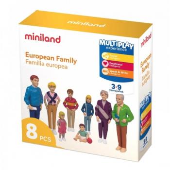 Набір фігурок Miniland сім'я
