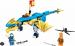 Конструктор LEGO NINJAGO Дракон бурі Джея EVO 140 деталей (71760_EU)