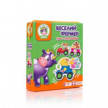 Гра з липучками VLADI TOYS Веселий фермер VT1310-03