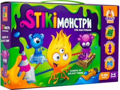 Гра настільна Vladi Toys Стікімонстри (укр) (VT8055-35)