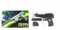 Пістолет 007C батар., лазер, кульки, короб