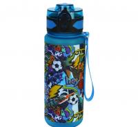 Пляшка для води COOL FOR SCHOOL Graffiti 500 мл блакитна (CF61305)